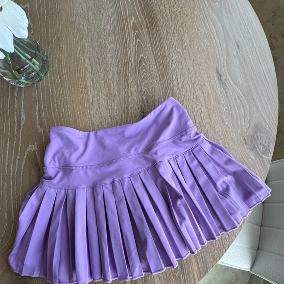 Chic Lavender Mini Skirt - Picture 1 of 4